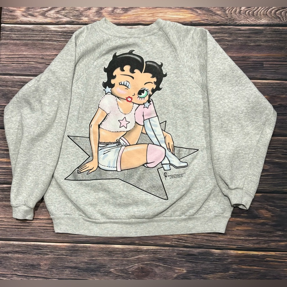 Vintage Betty boop crewneck